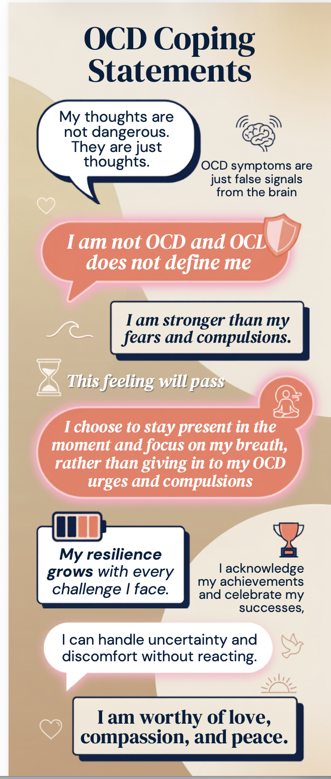 OCD Coping Statements