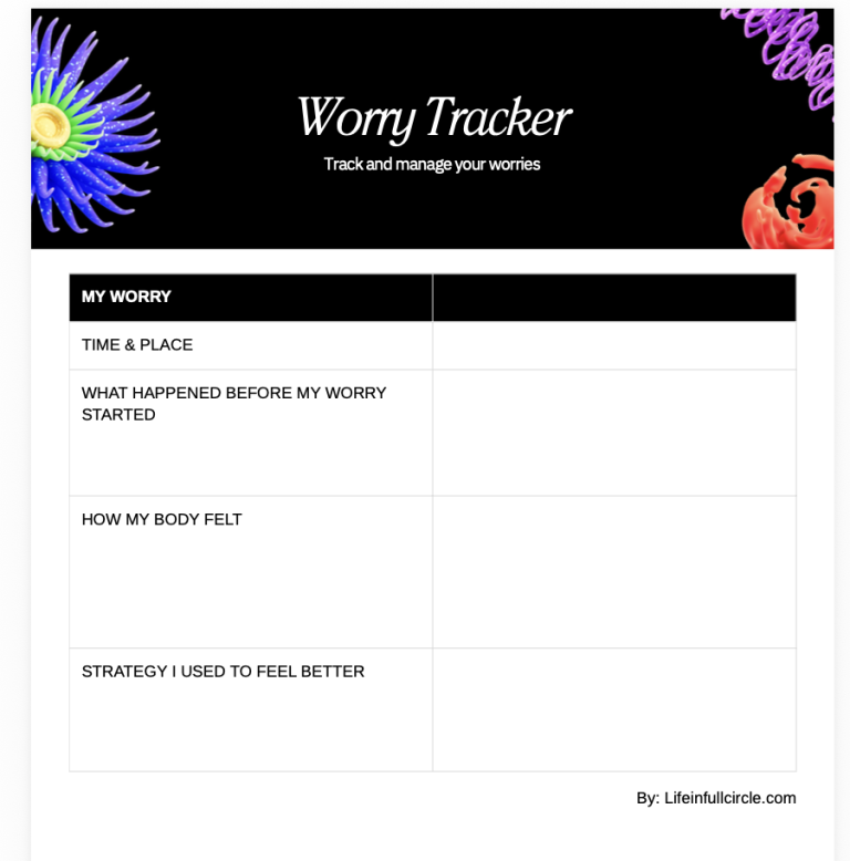 Worry Tracker
